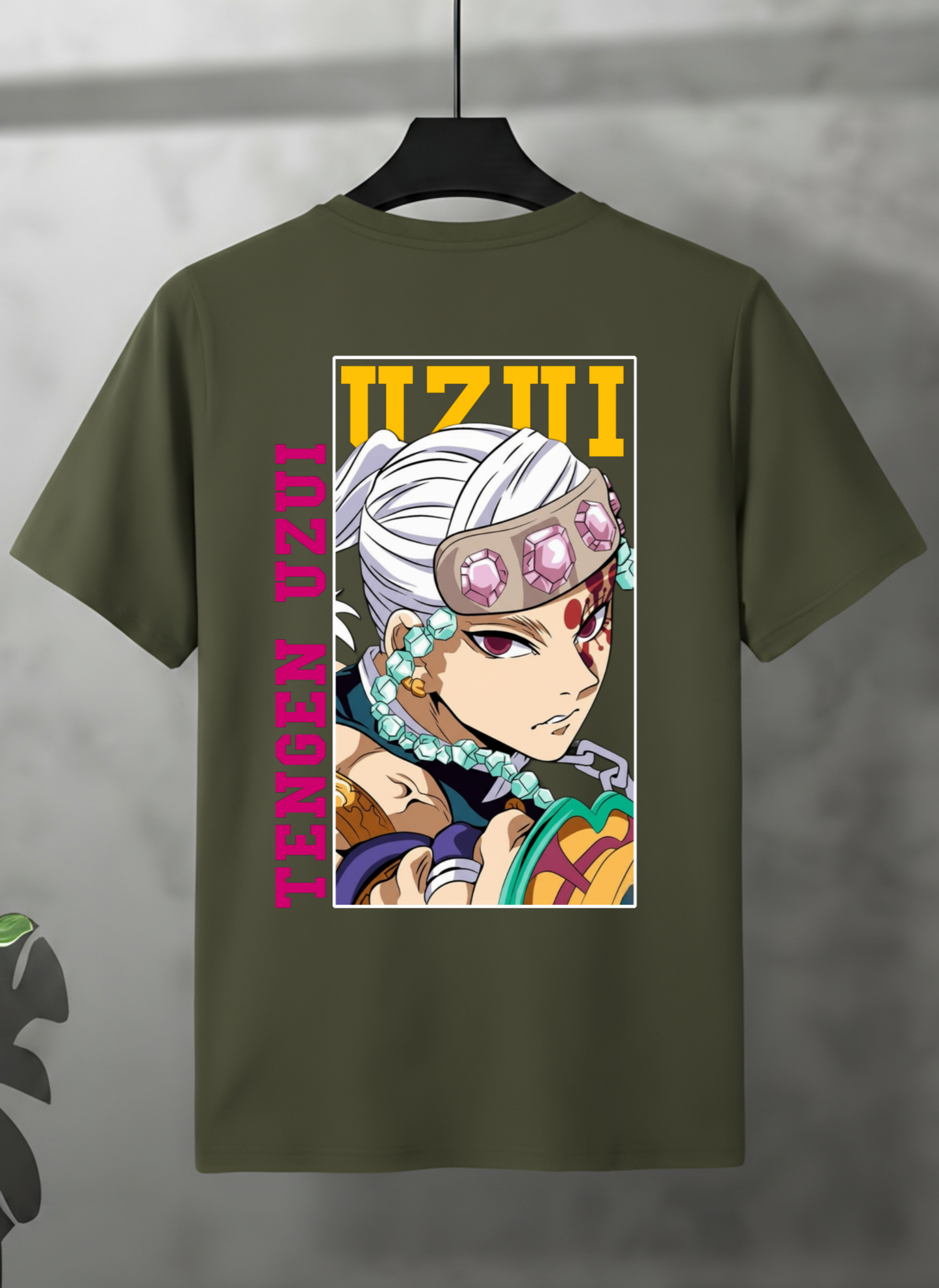 Tengen Uzui Anime Oversized T-Shirt | Demon Slayer Streetwear Edition