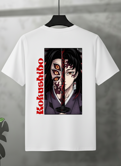 Kokushibo Half Mask Sword Art T-Shirt
