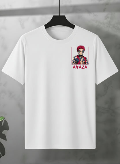 Akaza Crescent Moon Demon Slayer T-Shirt – Bold Anime Streetwear